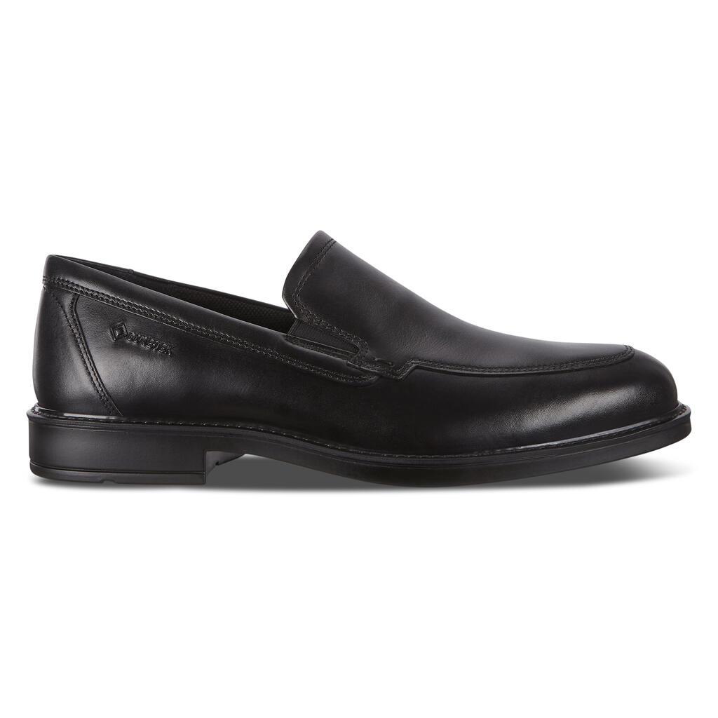 Ecco Vitrus Iii Mens Slip On Dress Shoes In Black Sale - India LTH-623741